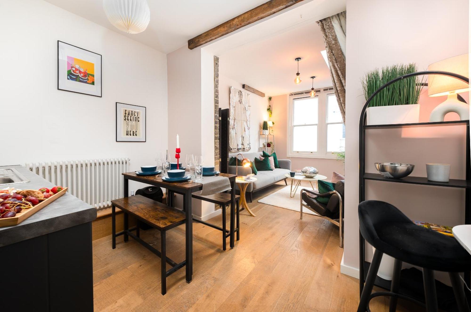 1Br Stylish Flat By Hostarahomes, Near Liverpool Street, Prime London Location, Sleeps Up To 4 Dış mekan fotoğraf